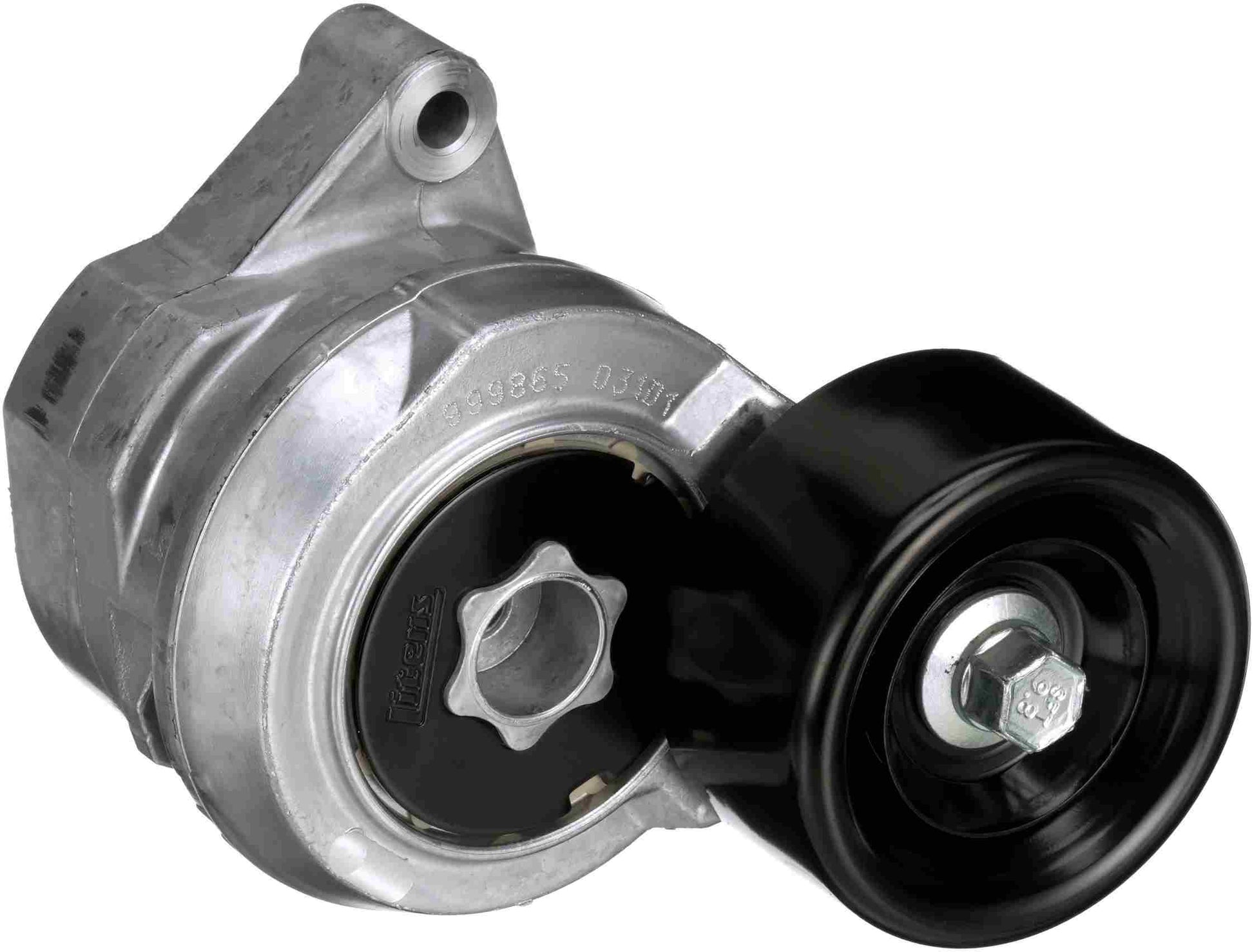 Angle View of Accessory Drive Belt Tensioner Assembly GATES 39073