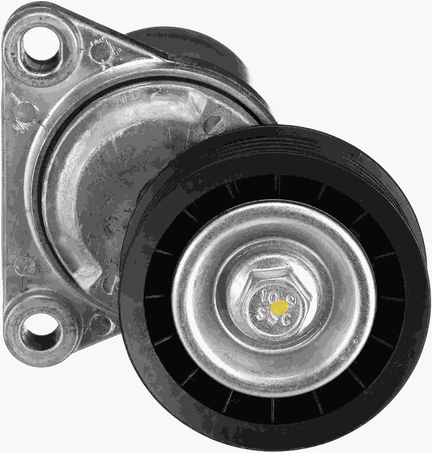 Front View of Accessory Drive Belt Tensioner Assembly GATES 39074