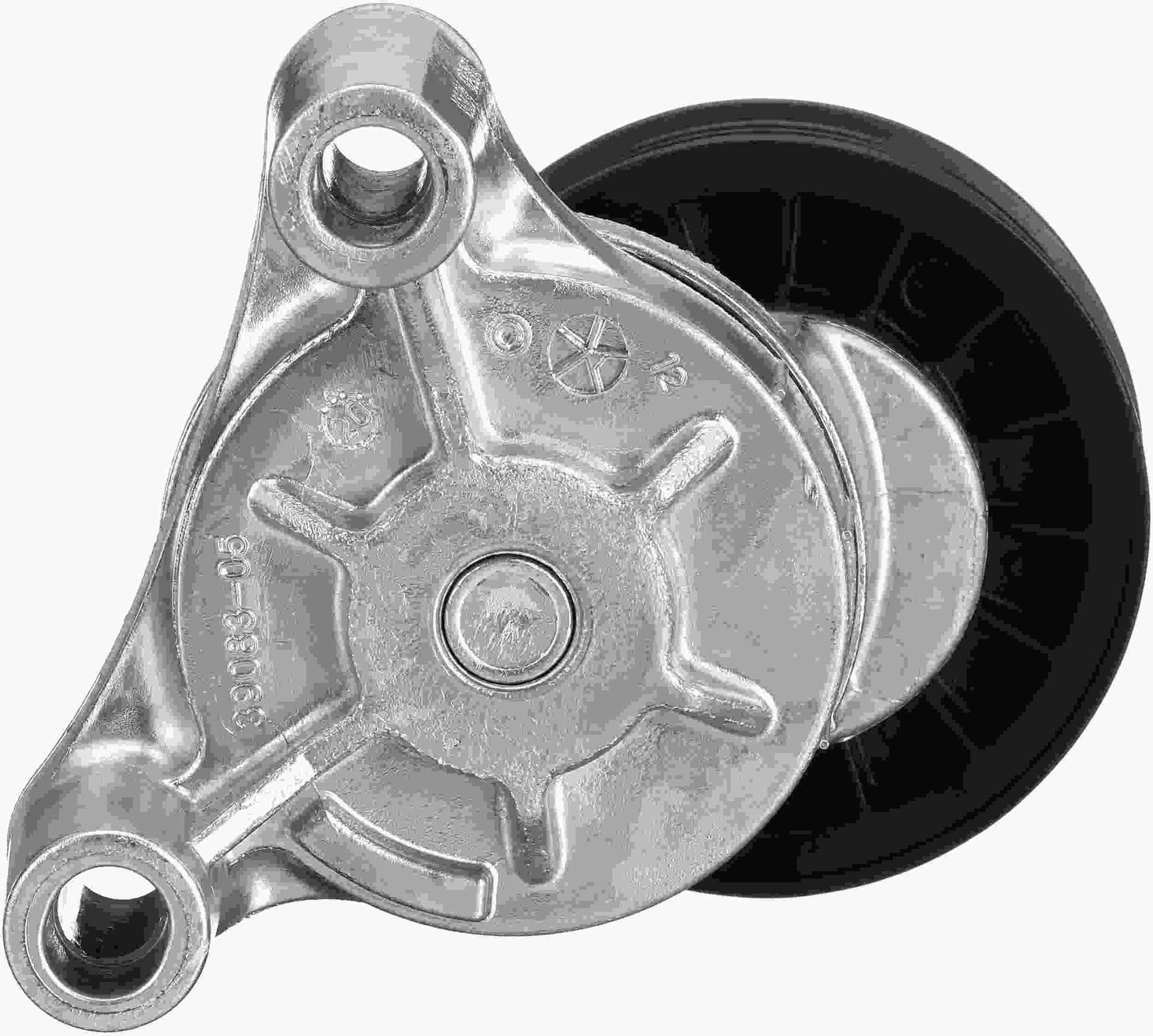 Back View of Accessory Drive Belt Tensioner Assembly GATES 39083