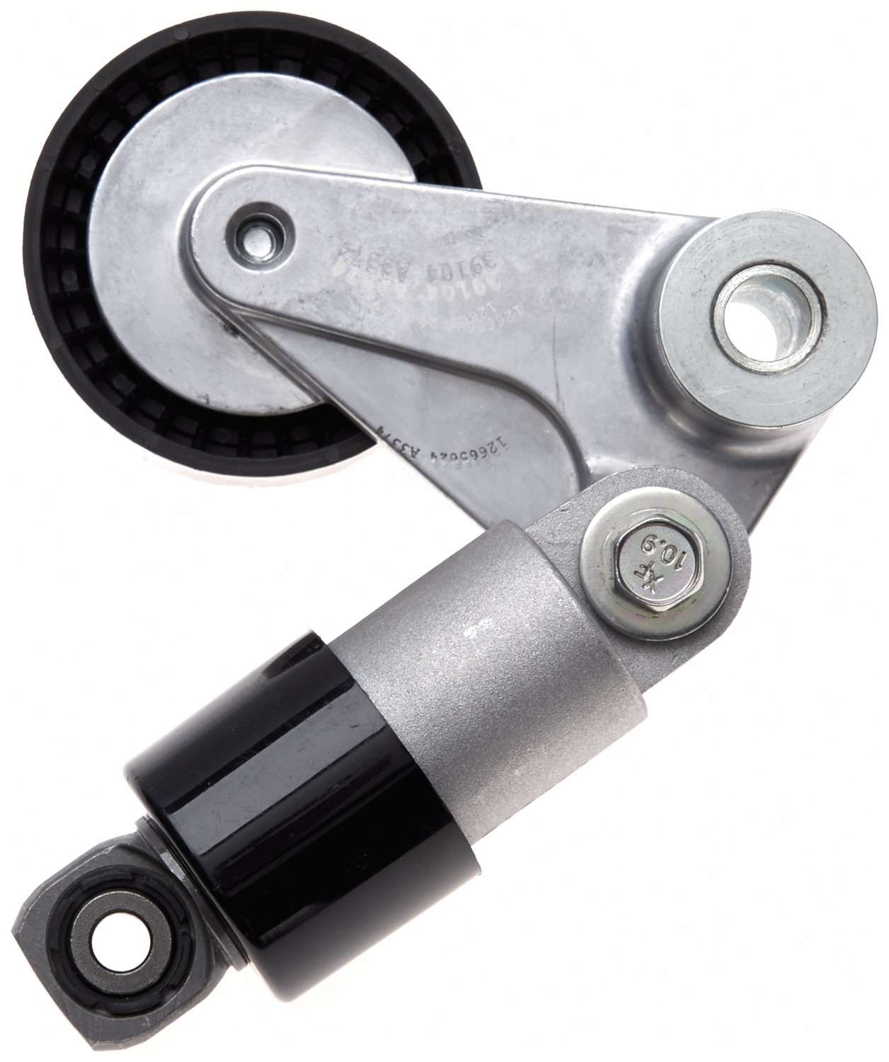 Bottom View of Accessory Drive Belt Tensioner Assembly GATES 39104