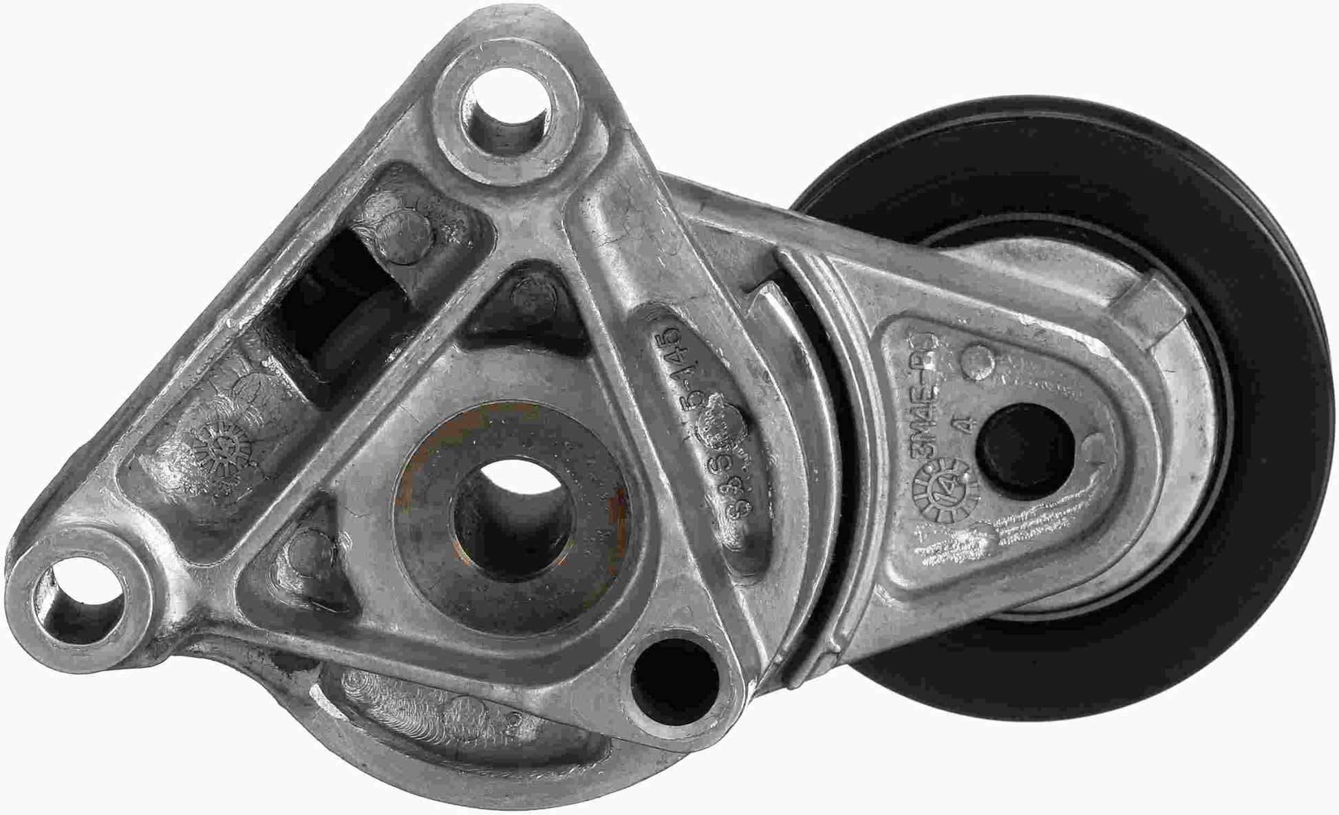 Back View of Accessory Drive Belt Tensioner Assembly GATES 39105