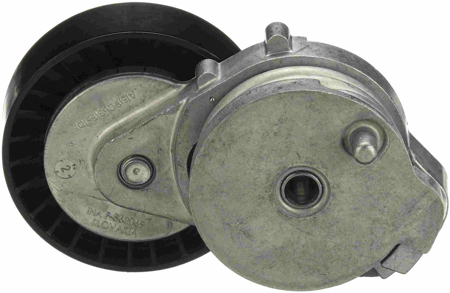 Back View of Accessory Drive Belt Tensioner Assembly GATES 39116