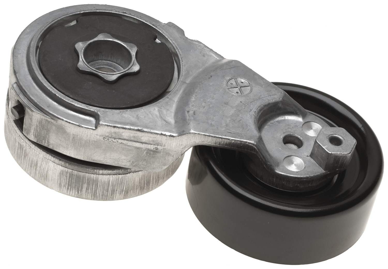 Bottom View of Accessory Drive Belt Tensioner Assembly GATES 39162