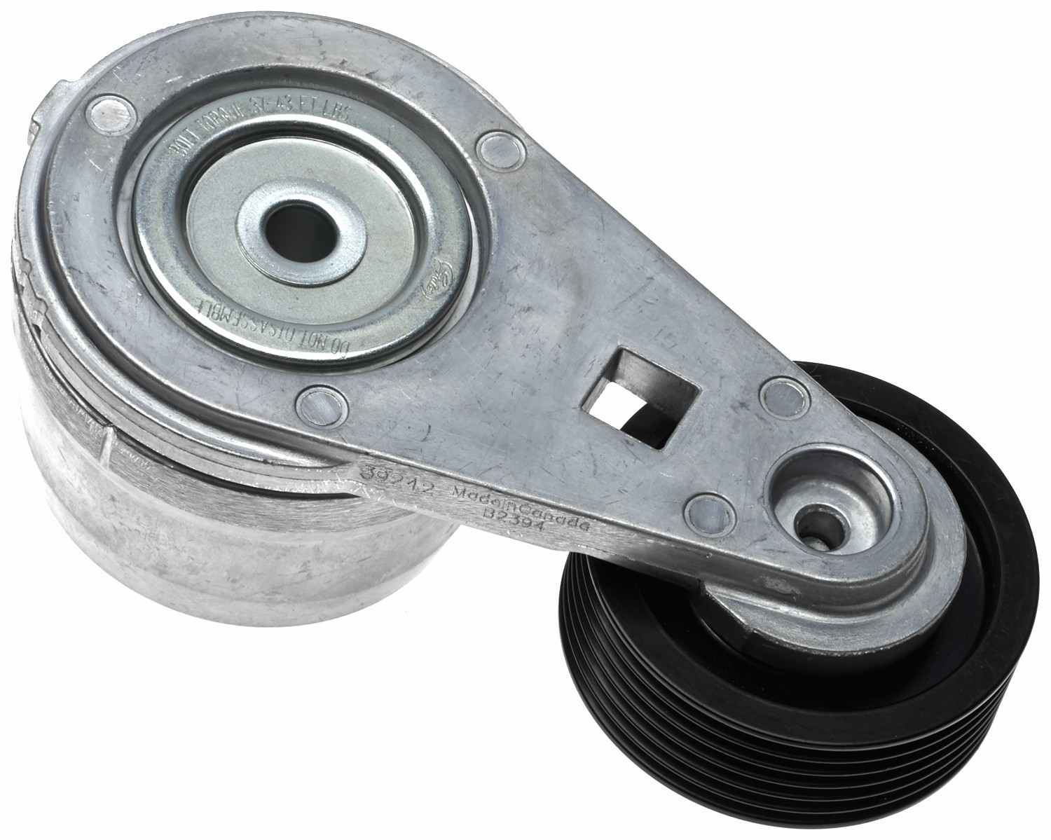 Bottom View of Accessory Drive Belt Tensioner Assembly GATES 39242