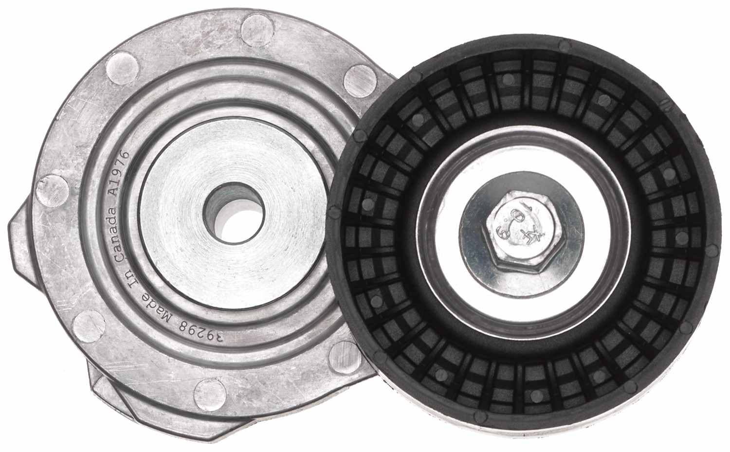 Top View of Accessory Drive Belt Tensioner Assembly GATES 39298