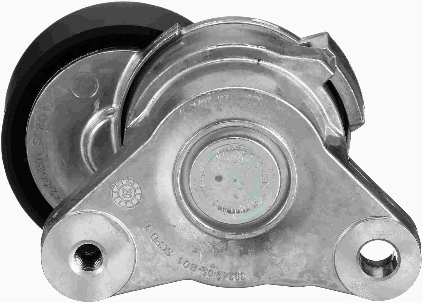 Back View of Accessory Drive Belt Tensioner Assembly GATES 39341