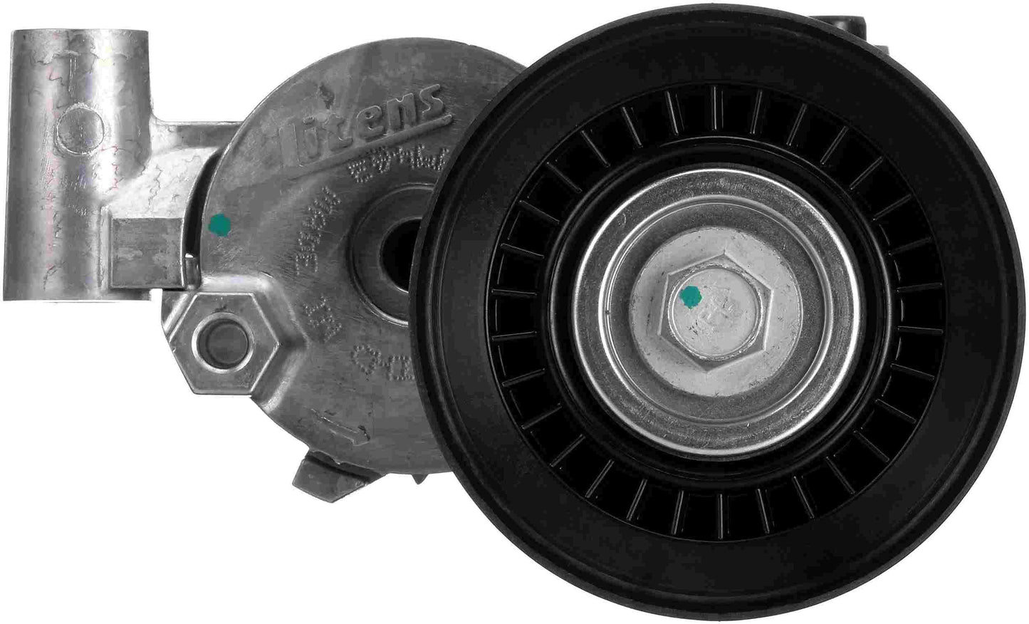 Front View of Accessory Drive Belt Tensioner Assembly GATES 39368