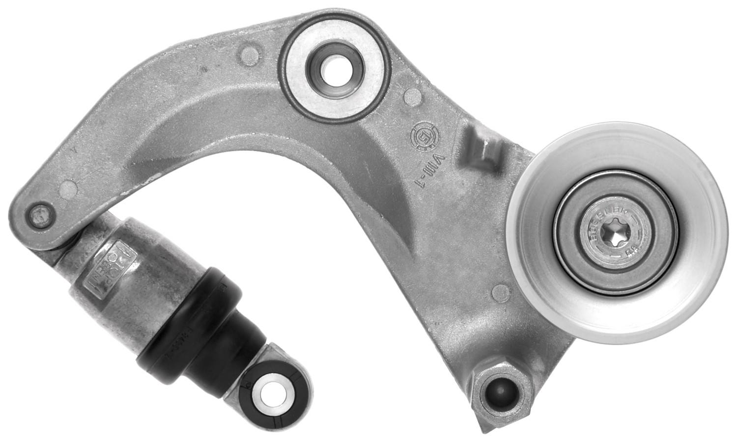 Top View of Accessory Drive Belt Tensioner Assembly GATES 39385