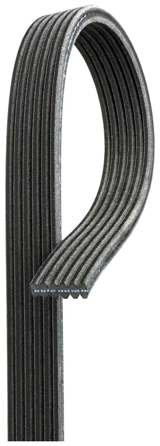 Top View of Serpentine Belt GATES DK060470