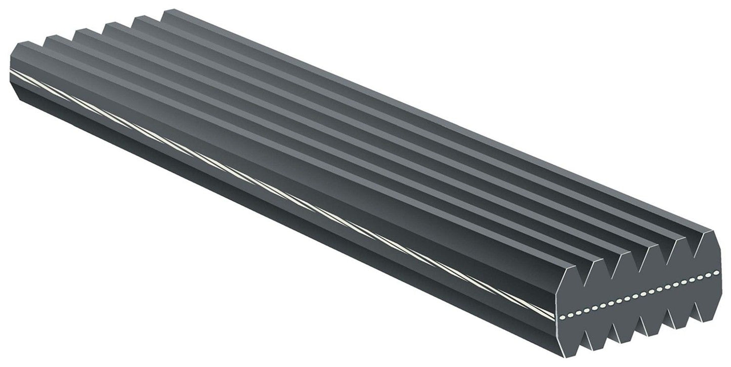 Angle View of Serpentine Belt GATES DK060519