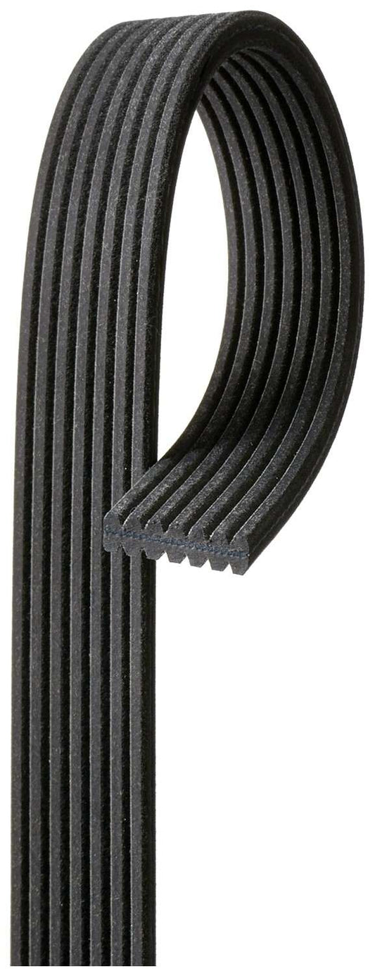 Top View of Serpentine Belt GATES DK070536