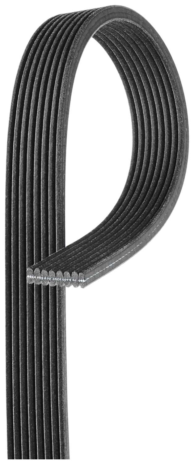 Top View of Serpentine Belt GATES DK080555