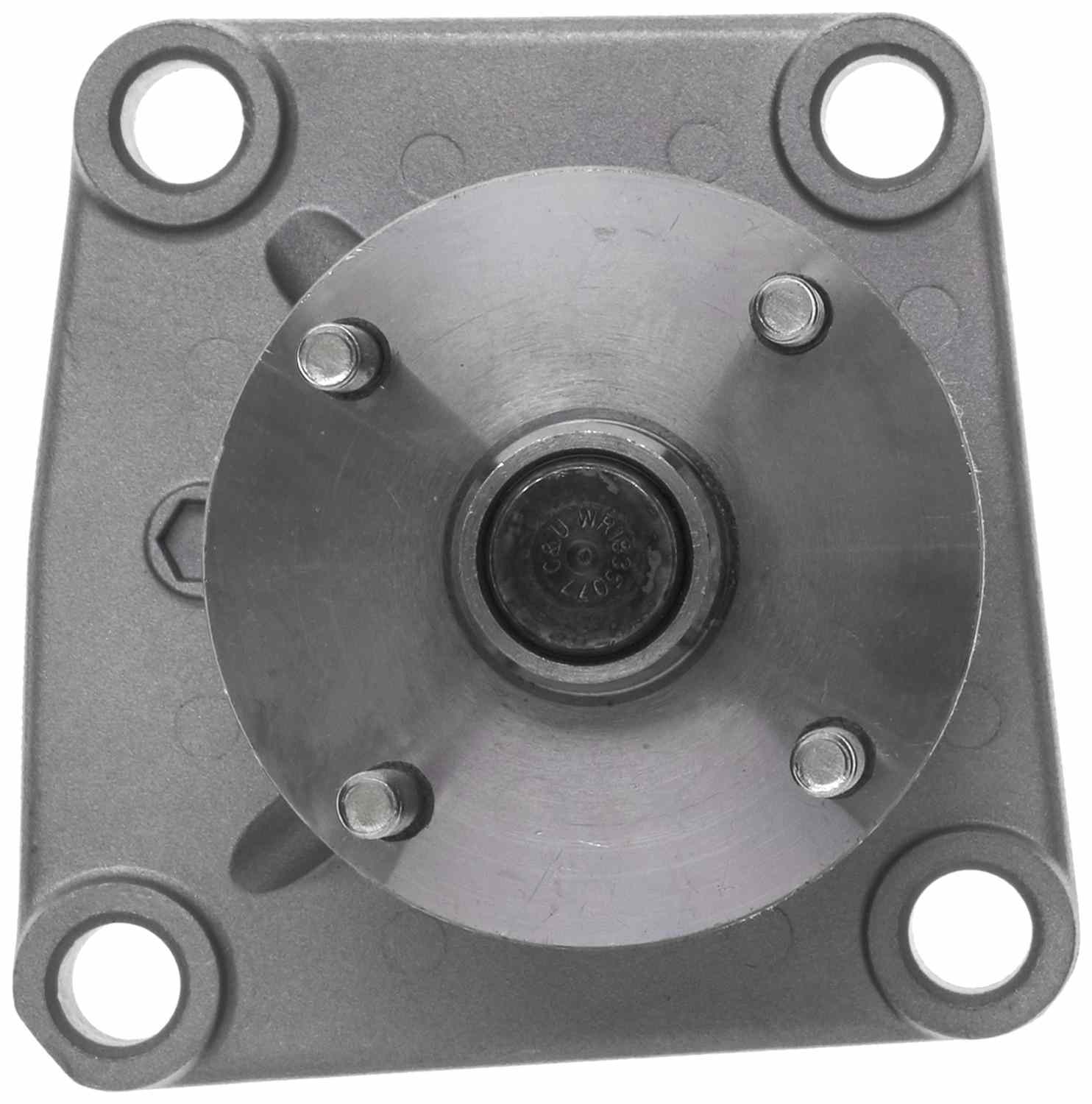 Top View of Engine Cooling Fan Pulley Bracket GATES FB1004