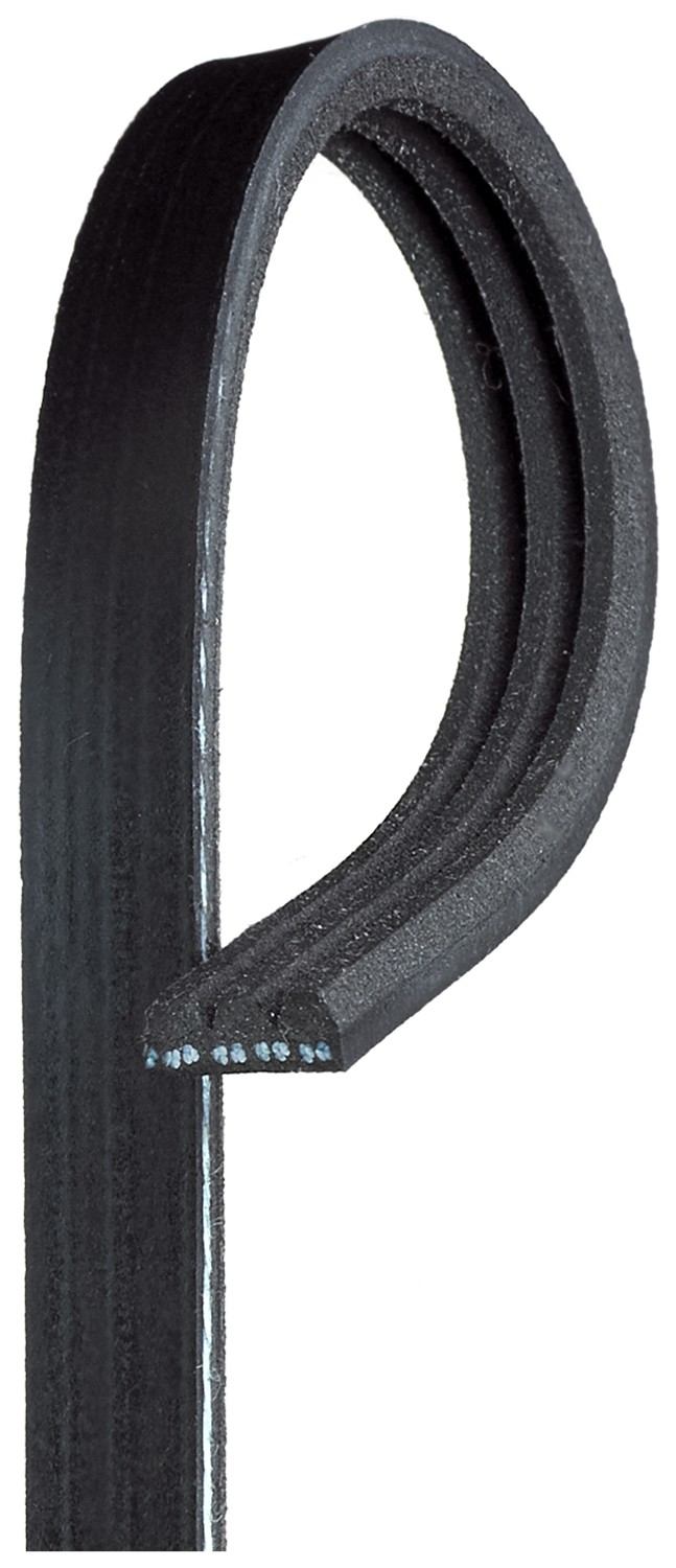 Top View of Serpentine Belt GATES K030243