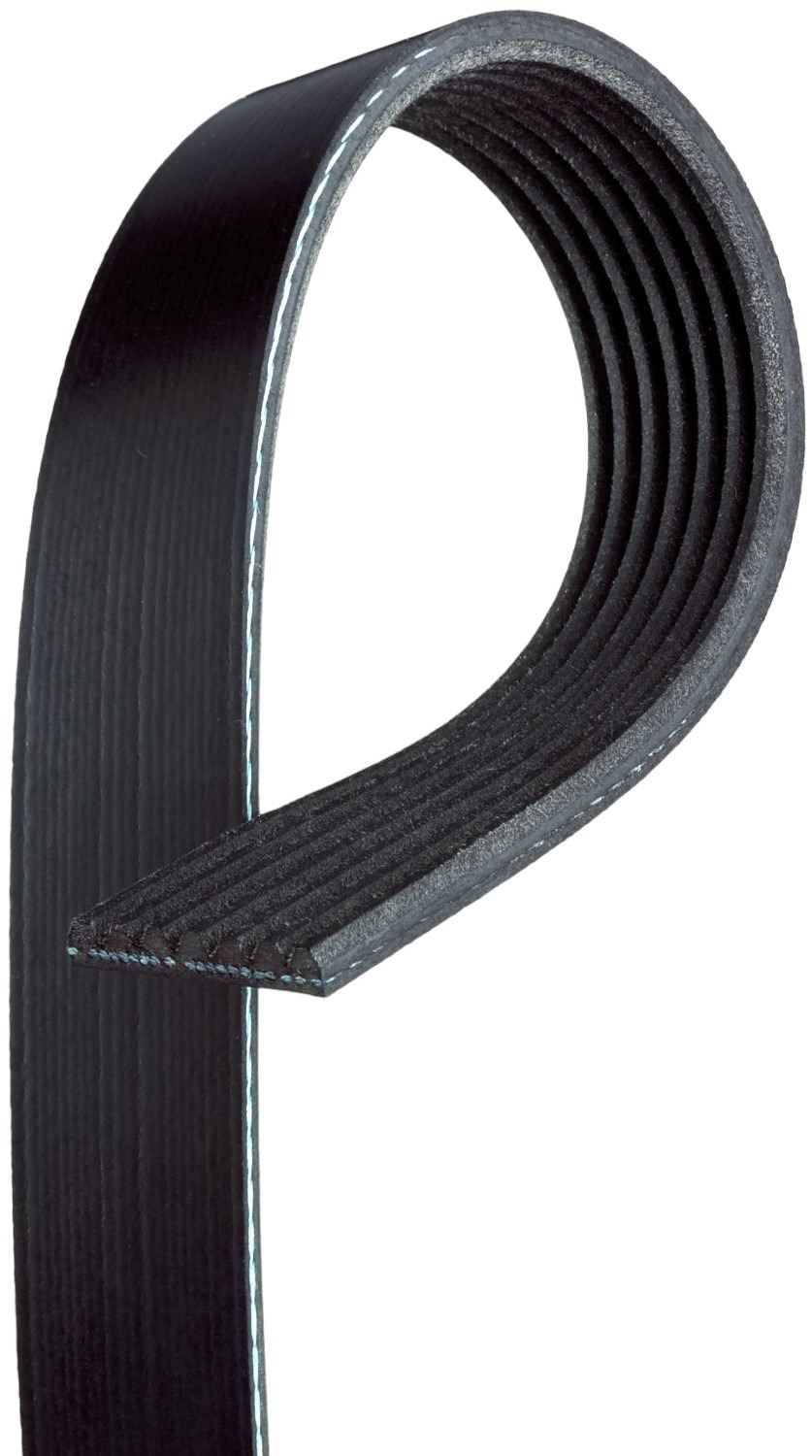 Front View of Serpentine Belt GATES K050404