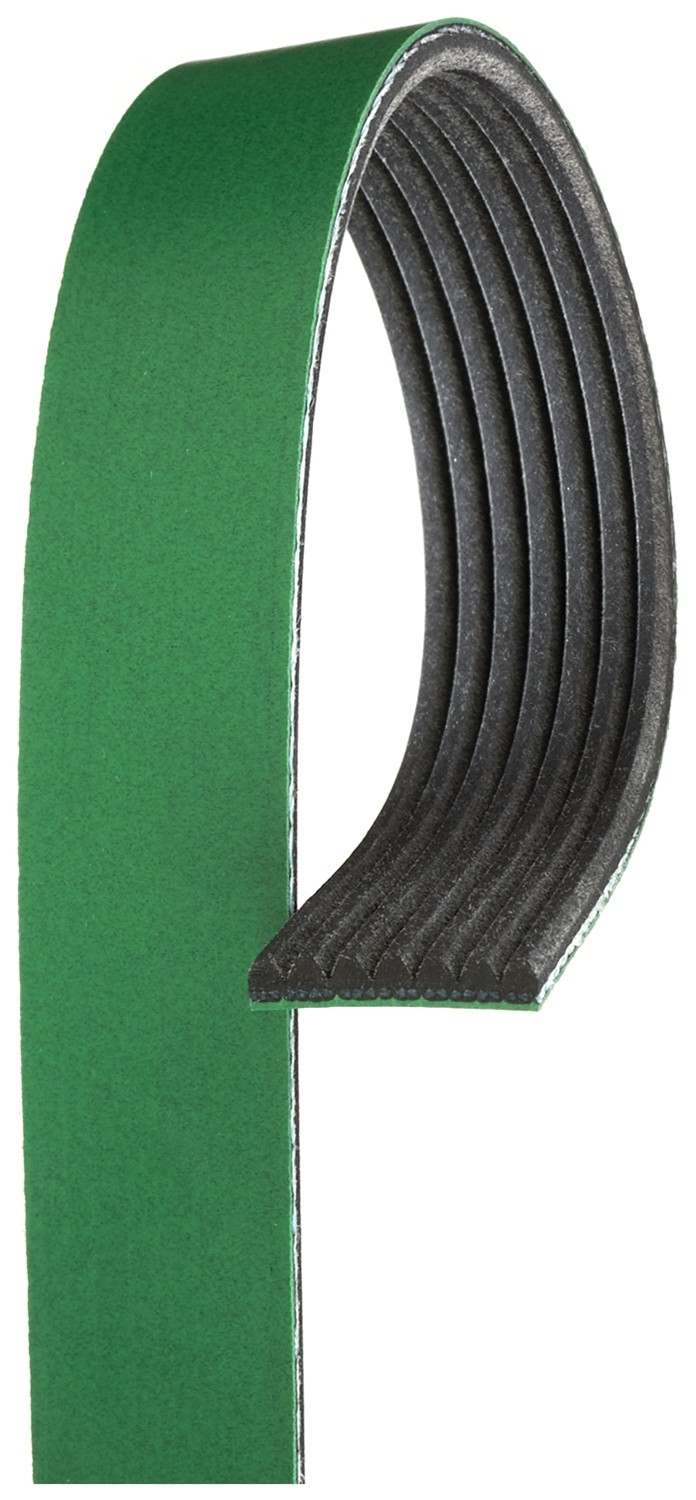 Top View of Serpentine Belt GATES K070762HD