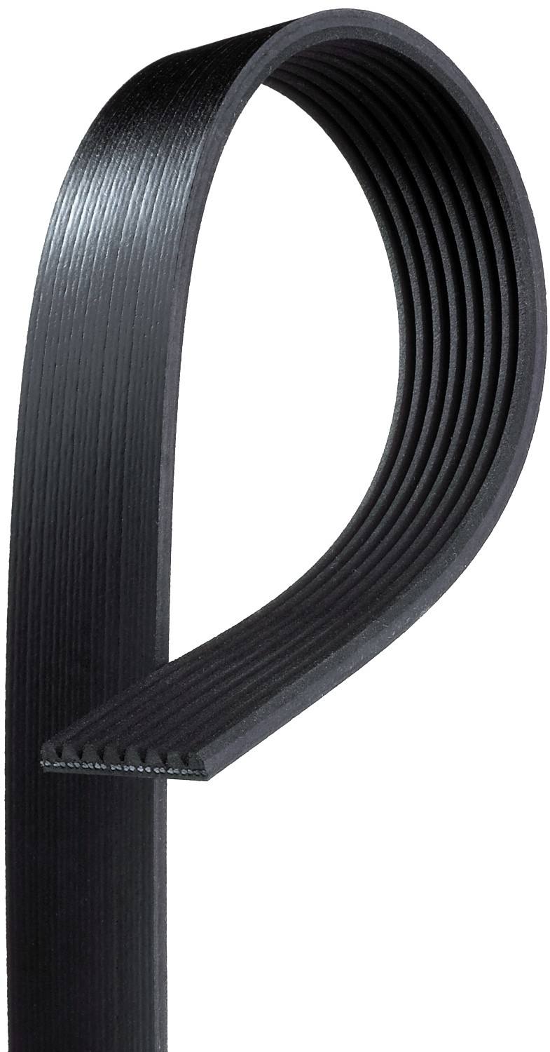 Front View of Serpentine Belt GATES K080334