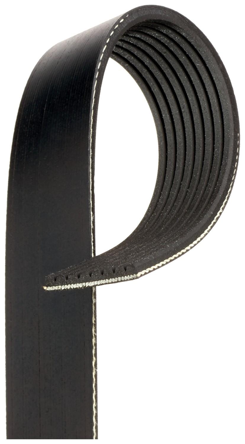 Top View of Serpentine Belt GATES K080661A