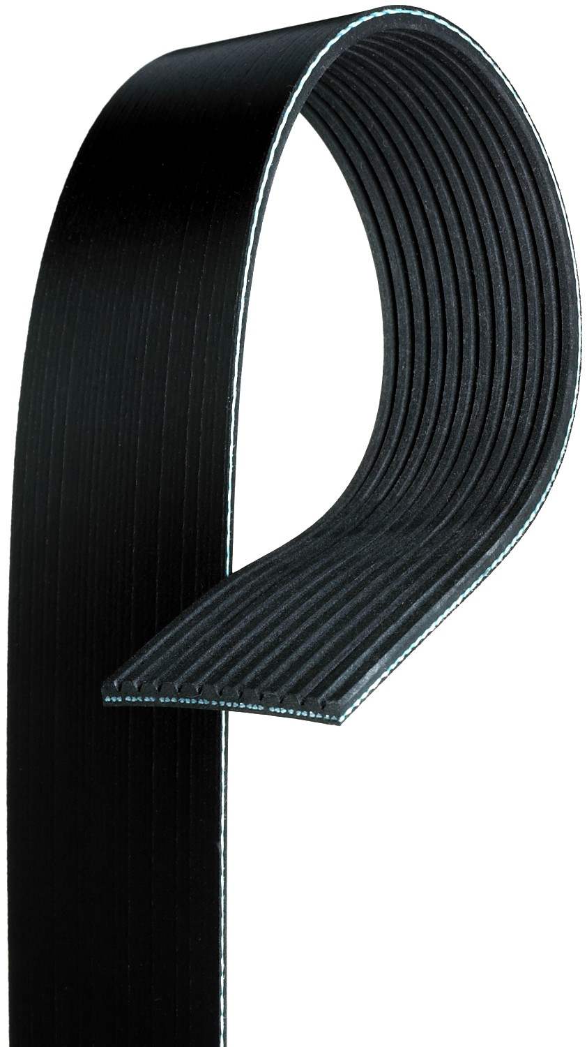 Front View of Serpentine Belt GATES K121039