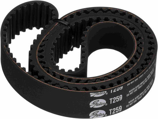 Top View of Engine Timing Belt GATES T259