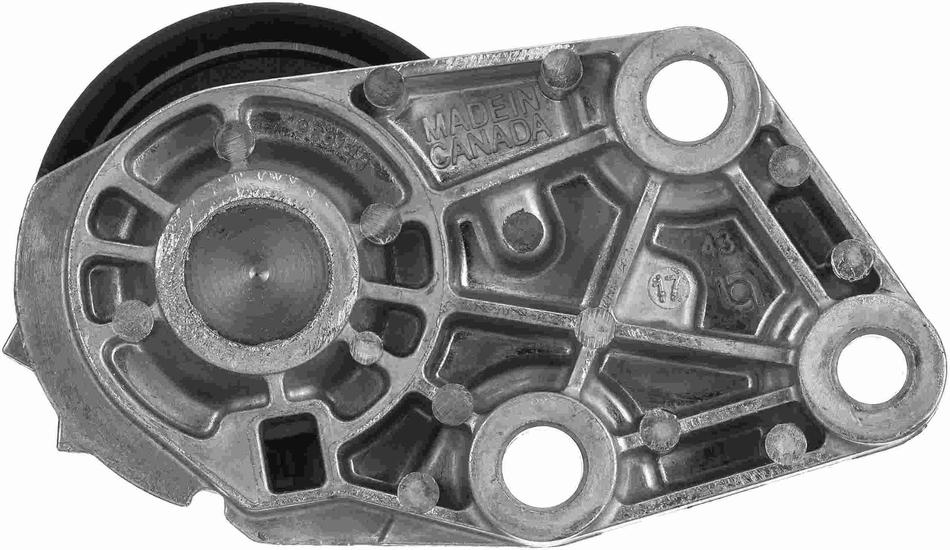 Back View of Engine Timing Belt Tensioner GATES T43039