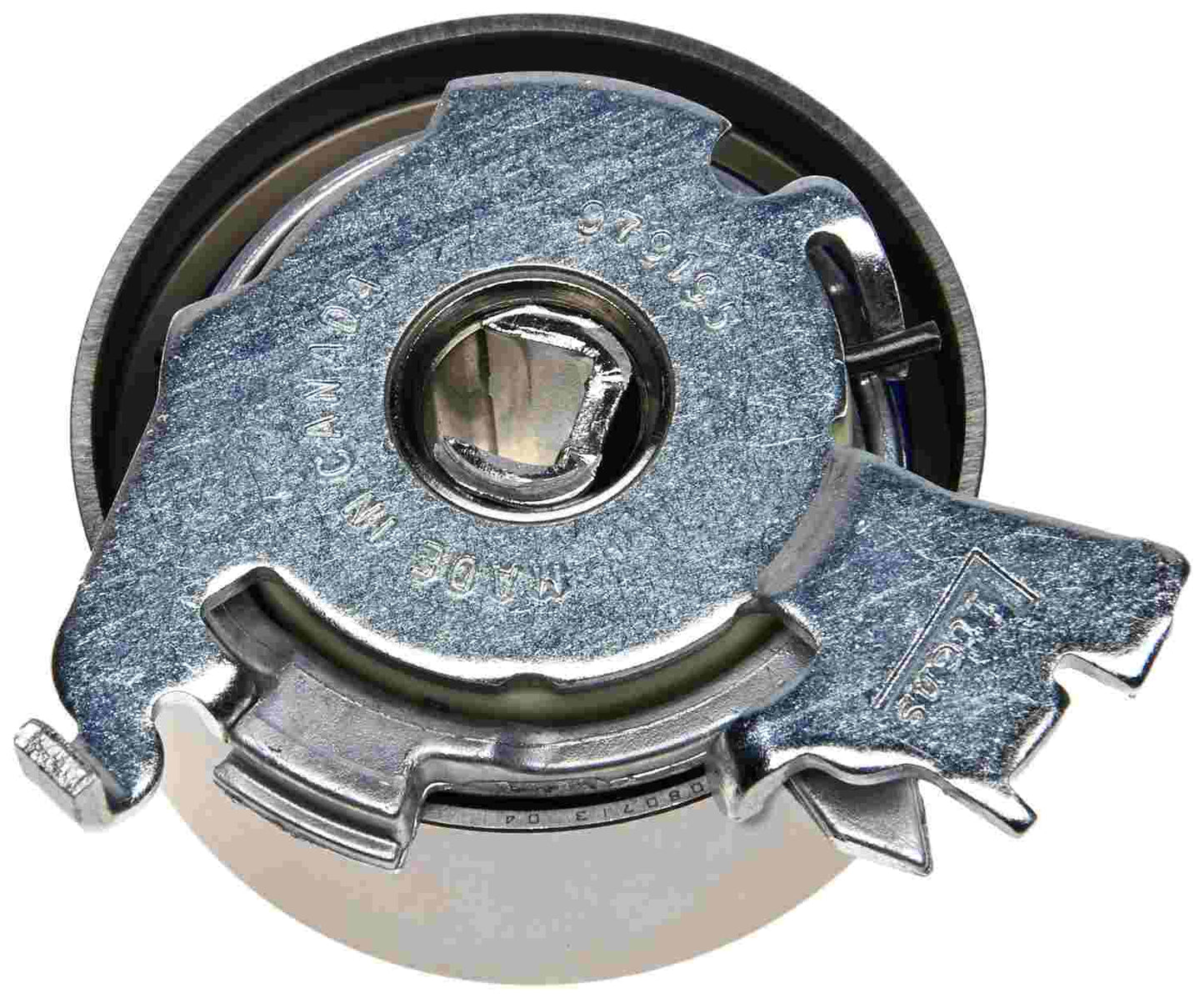 Bottom View of Engine Timing Belt Tensioner GATES T43040