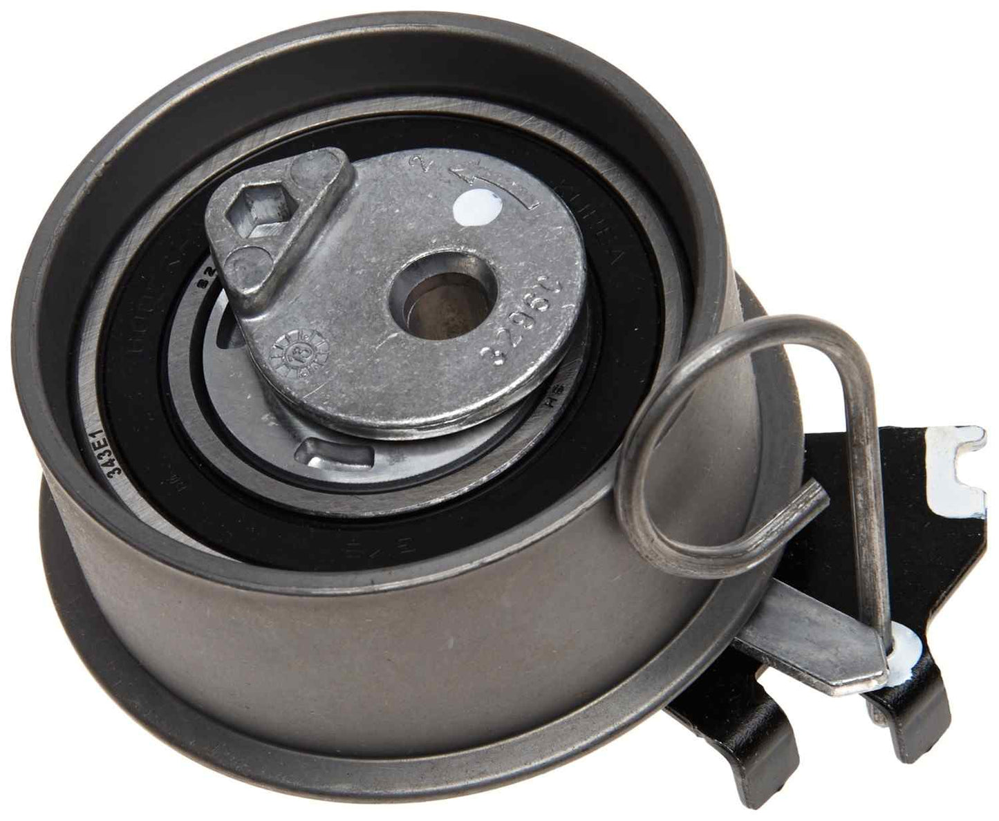 Top View of Engine Timing Belt Tensioner Pulley GATES T43135