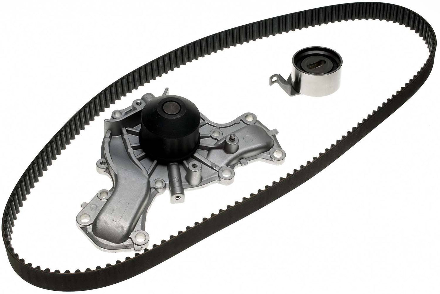 Front View of Engine Timing Belt Kit with Water Pump GATES TCKWP193