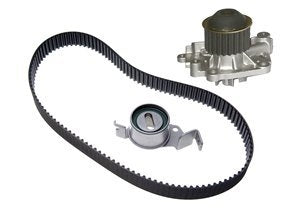 Front View of Engine Timing Belt Kit with Water Pump GATES TCKWP201A