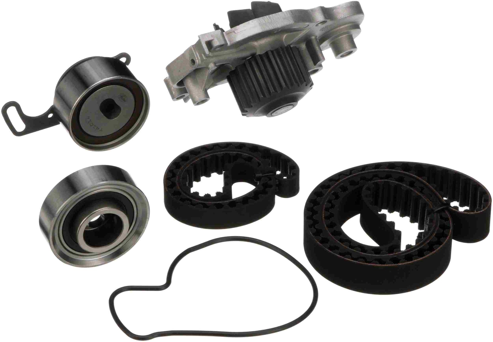 Kit View of Engine Timing Belt Kit with Water Pump GATES TCKWP221A