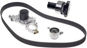 Front View of Engine Timing Belt Kit with Water Pump GATES TCKWP240C