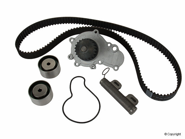 Top View of Engine Timing Belt Kit with Water Pump GATES TCKWP246B