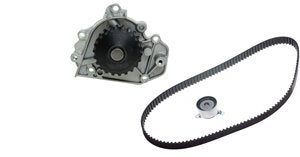 Front View of Engine Timing Belt Kit with Water Pump GATES TCKWP247