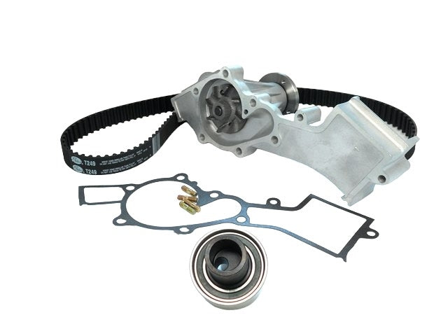 Front View of Engine Timing Belt Kit with Water Pump GATES TCKWP249