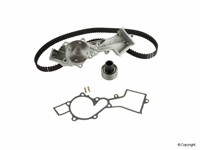 Top View of Engine Timing Belt Kit with Water Pump GATES TCKWP249