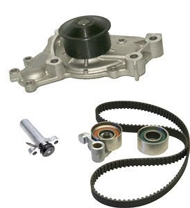 Front View of Engine Timing Belt Kit with Water Pump GATES TCKWP257