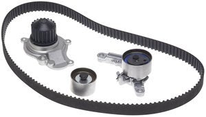 Front View of Engine Timing Belt Kit with Water Pump GATES TCKWP265A