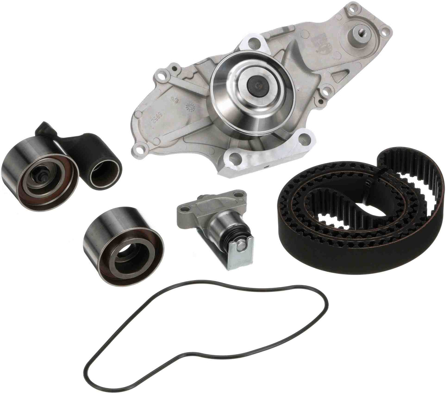 Kit View of Engine Timing Belt Kit with Water Pump GATES TCKWP286A