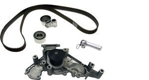 Front View of Engine Timing Belt Kit with Water Pump GATES TCKWP298