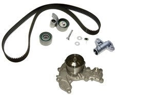 Front View of Engine Timing Belt Kit with Water Pump GATES TCKWP303