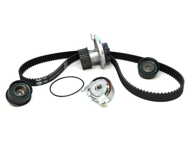 Front View of Engine Timing Belt Kit with Water Pump GATES TCKWP309