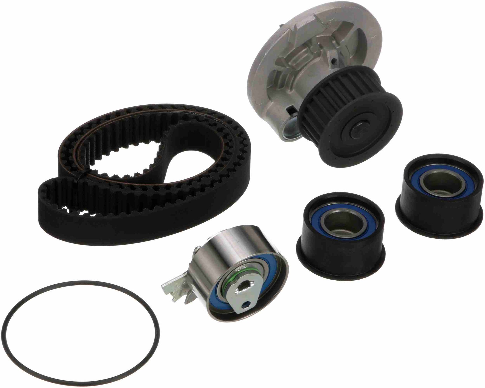 Kit View of Engine Timing Belt Kit with Water Pump GATES TCKWP309