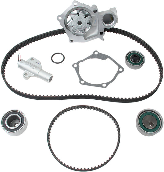 Angle View of Engine Timing Belt Kit with Water Pump GATES TCKWP340