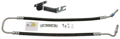 Front View of Power Steering Pressure Line Hose Assembly GATES 352026