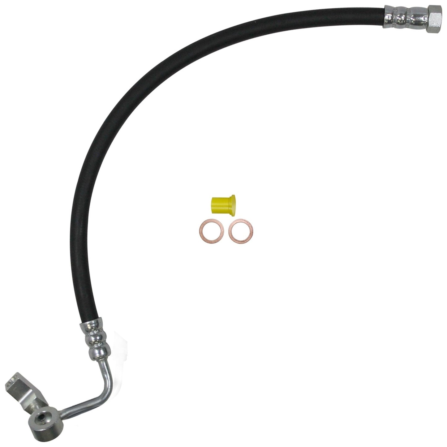 Top View of Power Steering Pressure Line Hose Assembly GATES 352464