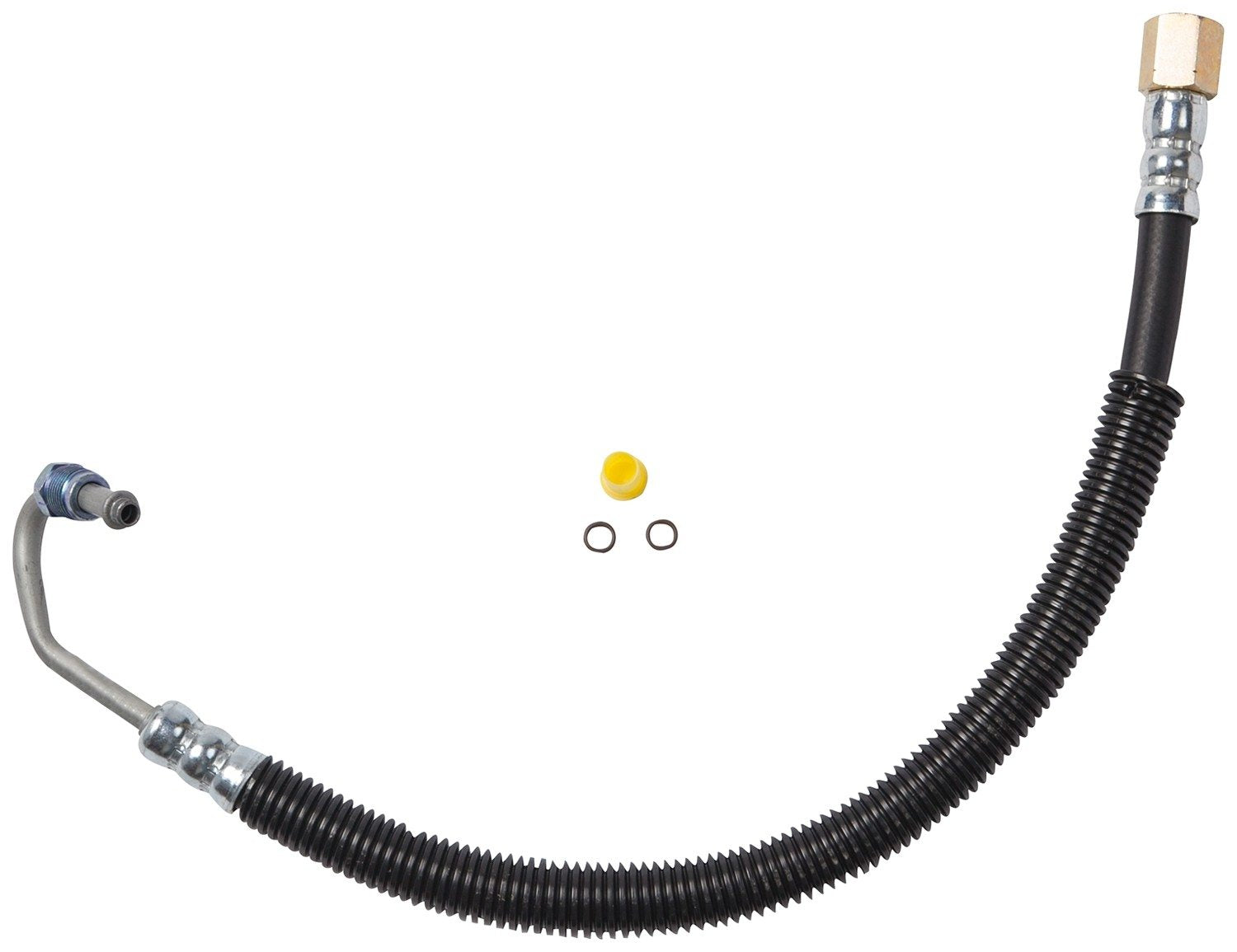 Top View of Power Steering Pressure Line Hose Assembly GATES 363200