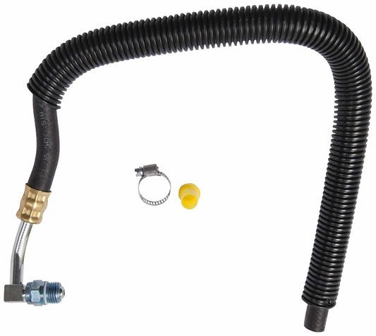 Top View of Power Steering Return Line Hose Assembly GATES 363630