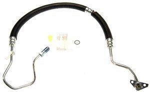 Front View of Power Steering Pressure Line Hose Assembly GATES 366480