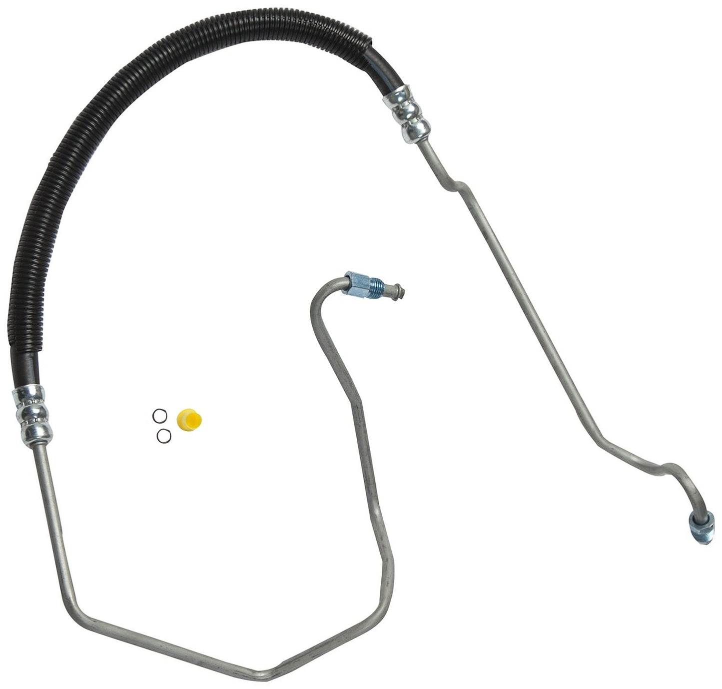 Top View of Power Steering Pressure Line Hose Assembly GATES 367610