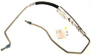 Front View of Power Steering Pressure Line Hose Assembly GATES 367740